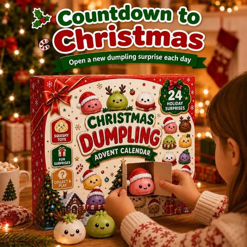 Christmas Mini Squishies Advent Calendar 2026 – 24-Day Surprise Countdown