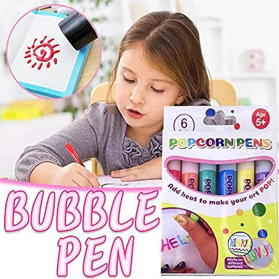 Telaion 3D Puffy Paint Pens – Heat-Activated DIY Art Markers