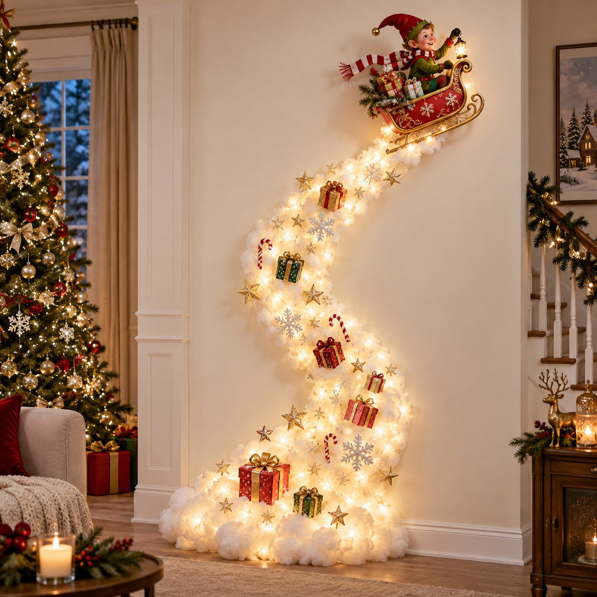 Christmas Magic Trail Wall Light product image 9