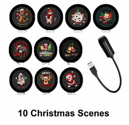 Christmas Magic Projector Light – 6/10 Festive Holiday Scenes