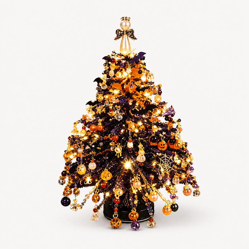 Seasonal Beaded Tree DIY Kit – 5 Styles for Christmas, Halloween, Fall & Winter