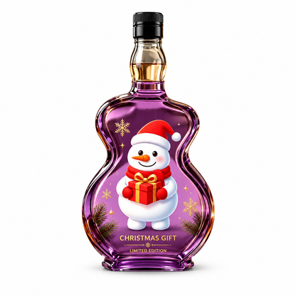 1969 Christmas Guitar Whiskey Decanter – 57th Birthday Collector Gift
