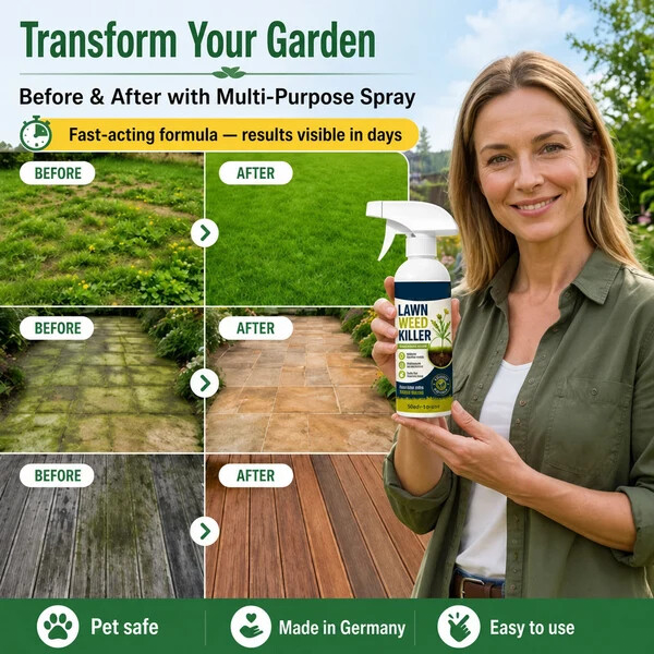 Targeted Weed Control Spray – Ready-to-Use Garden & Path Treatment