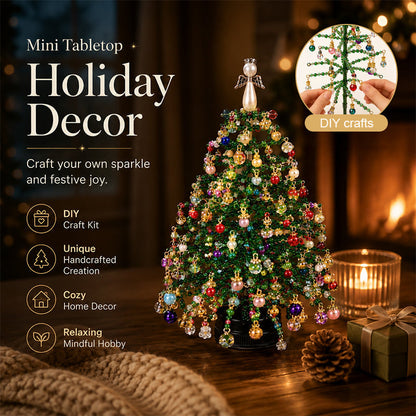 Seasonal Beaded Tree DIY Kit – 5 Styles for Christmas, Halloween, Fall & Winter