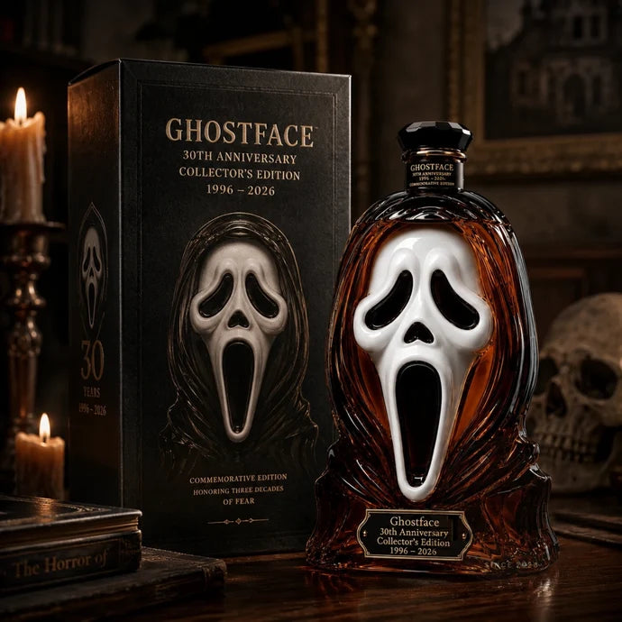 30th Anniversary Horror Mask Collector Decanter – 1996–2026