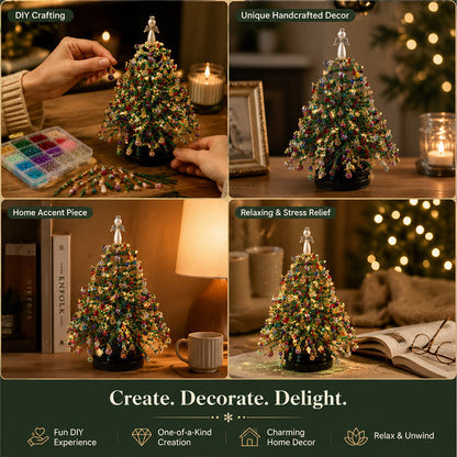 Seasonal Beaded Tree DIY Kit – 5 Styles for Christmas, Halloween, Fall & Winter