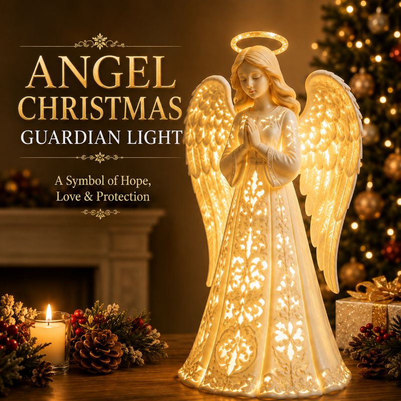Angel Christmas Guardian Light – Symbol of Hope, Love & Protection