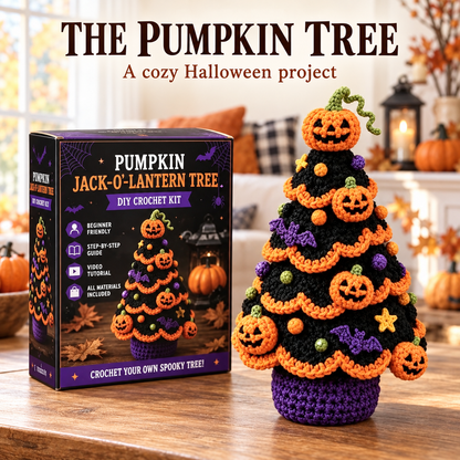 DIY Halloween Crochet Tree Kit | Choose 1 of 5 Designs