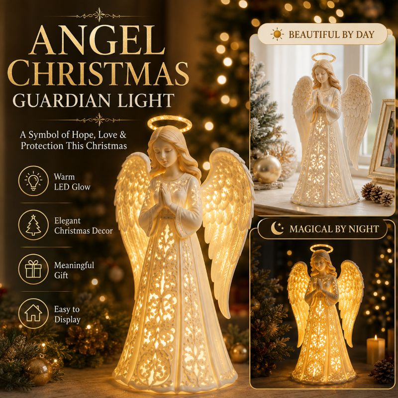 Angel Christmas Guardian Light – Symbol of Hope, Love & Protection