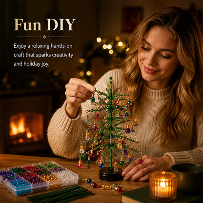 Seasonal Beaded Tree DIY Kit – 5 Styles for Christmas, Halloween, Fall & Winter