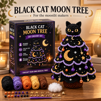 DIY Halloween Crochet Tree Kit | Choose 1 of 5 Designs