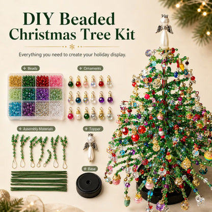 Seasonal Beaded Tree DIY Kit – 5 Styles for Christmas, Halloween, Fall & Winter