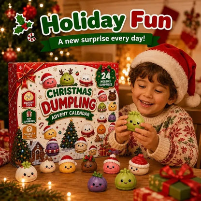 Christmas Mini Squishies Advent Calendar 2026 – 24-Day Surprise Countdown