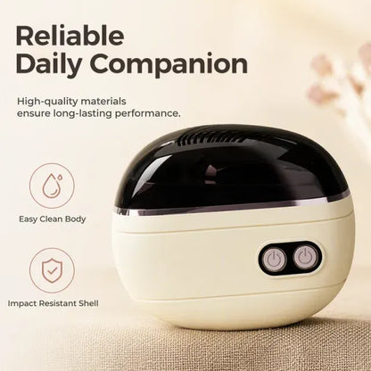 Telaion 2-in-1 Electric Nail Trimmer & Polisher with LED Light
