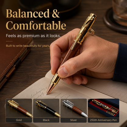 Handmade Bolt-Action Wooden Pen – Real Wood. Satisfying Bolt Action. Made to Be Kept.