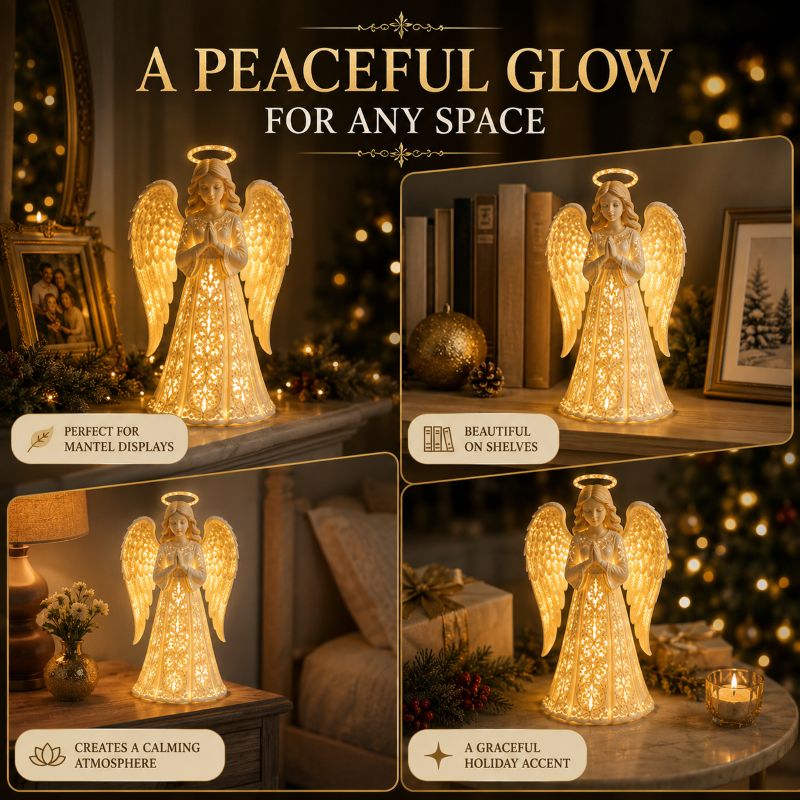 Angel Christmas Guardian Light – Symbol of Hope, Love & Protection