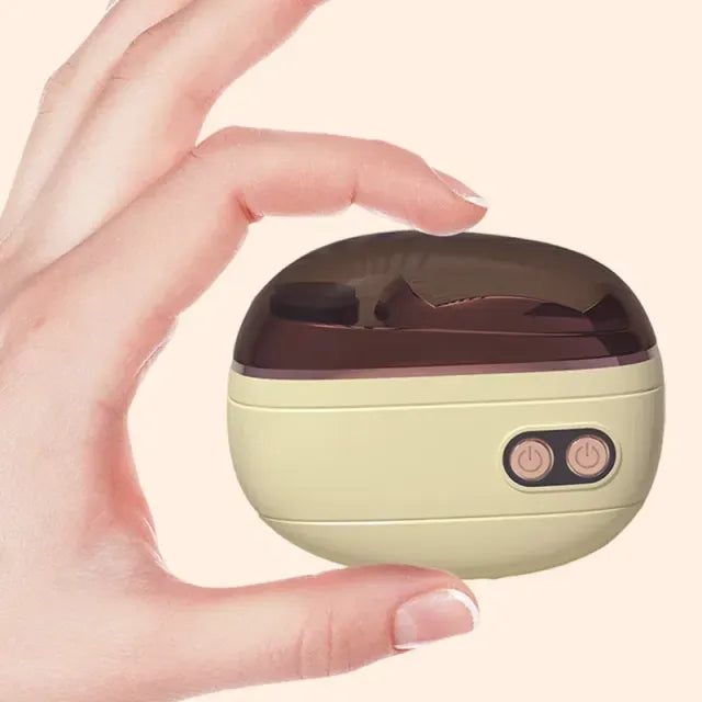 Telaion 2-in-1 Electric Nail Trimmer & Polisher with LED Light