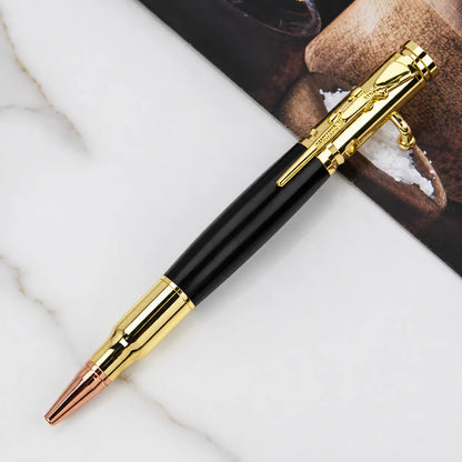 Handmade Bolt-Action Wooden Pen – Real Wood. Satisfying Bolt Action. Made to Be Kept.