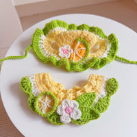 Citrus Blossom Bonnet + Collar